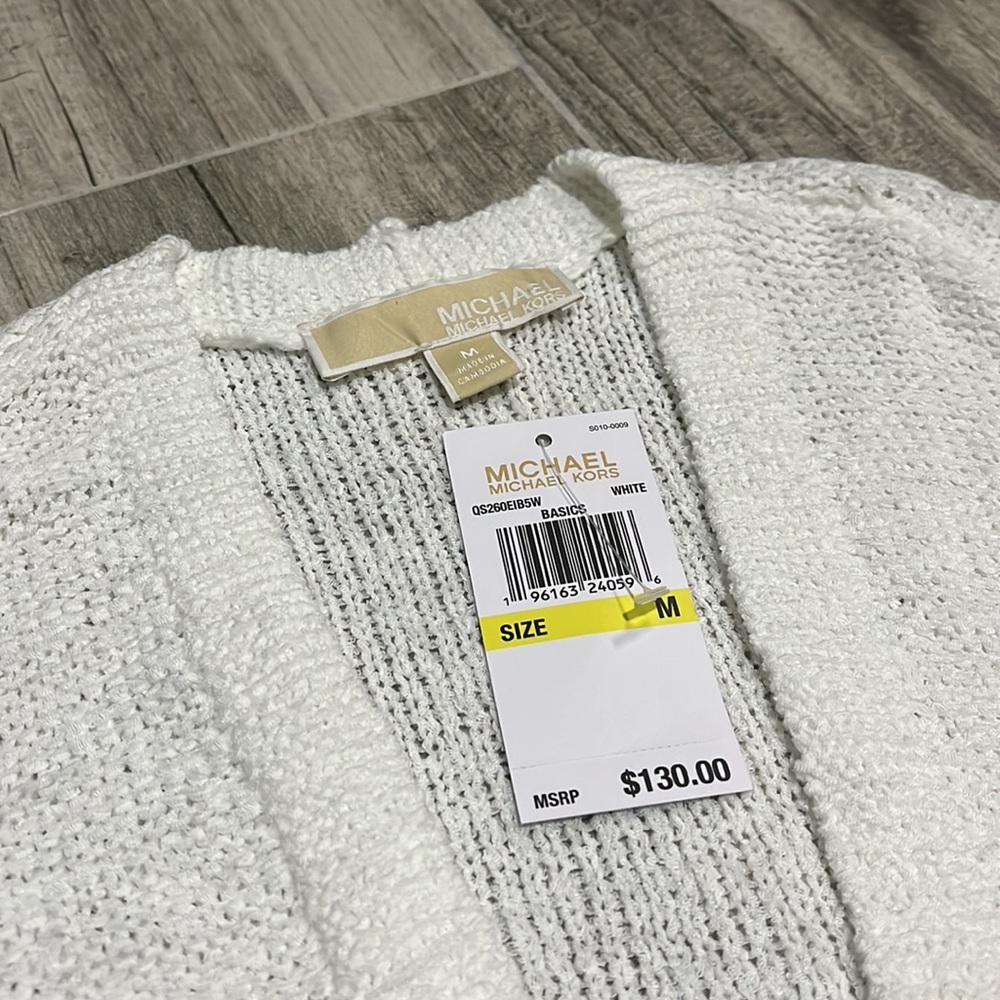 Michael kors Long fringe hem cardigan